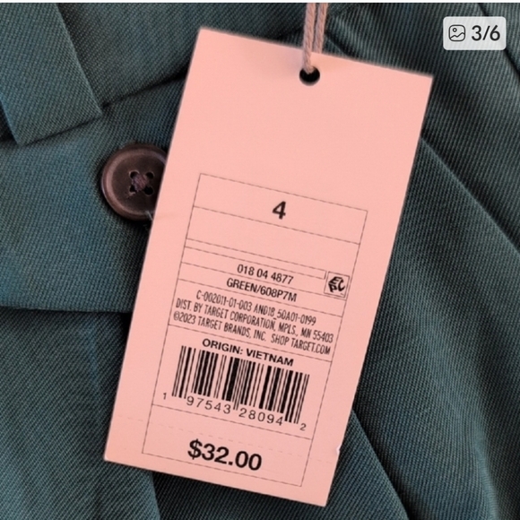 A New Day Deep Green Trousers - Picture 3 of 5